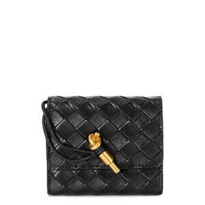 Tiffany & Fred Paris Woven Leather Wallet